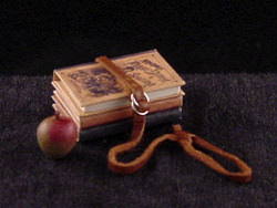 miniature schoolbooks