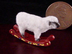 miniature sheep doll