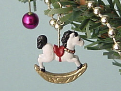 miniature Rocking Horse ornament