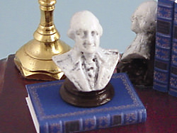 dollhouse George Washington bust