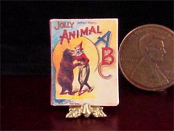 miniature ABC book