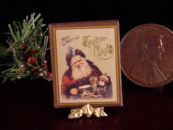 miniature Christmas book
