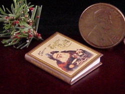 miniature Santa book