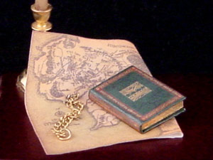 miniature fantasy book