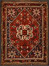 Persian Khamseh rug